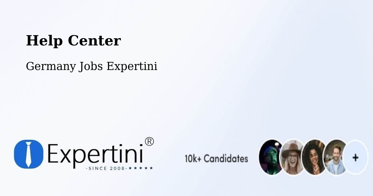 Help Center – Gries - Germany Jobs Expertini